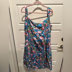 Hearts & Roses flamingo dress!